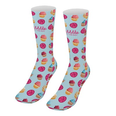 Import Dye-Sublimated Tube Socks (Pair)