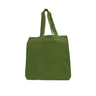 Cotton Tote Bag with Bottom Gusset