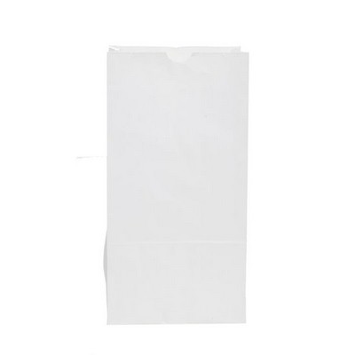 4# White Kraft Paper SOS/Popcorn Bag (5"x3.125"x9.625")