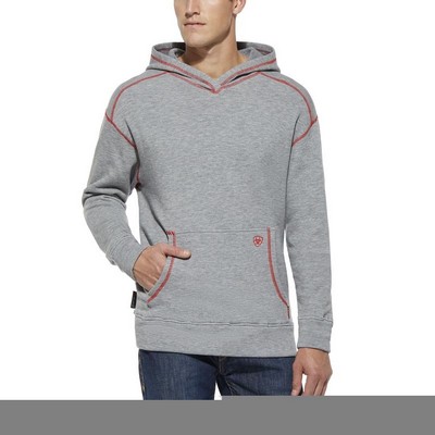 FR Polartec® Heather Gray Hoodie