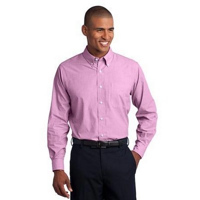 Port Authority® Crosshatch Easy Care Shirts