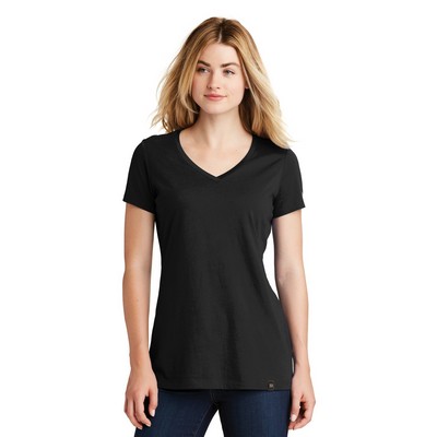 New Era® Ladies' Heritage Blend V-Neck Tee Shirt