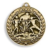 2.75" Wreath Award Triathlon Medal