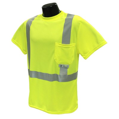 Radians® Max-Dri Class 2 Hi Vis T-Shirt w/Stretchable Stripes