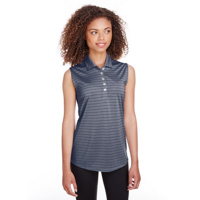 PUMA GOLF Ladies' Rotation Stripe Sleeveless Polo