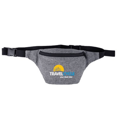 Heathered Gray Fanny Pack