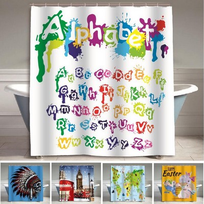 Full Color Shower Curtain