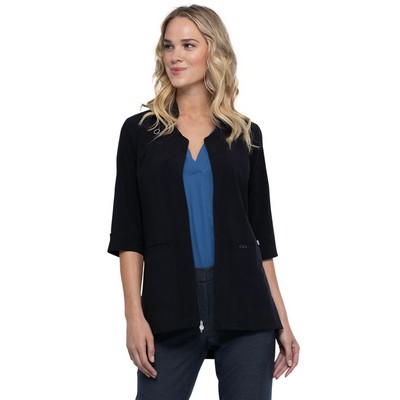 Cherokee® Infinity Women's Zip Front Tunic Jacket