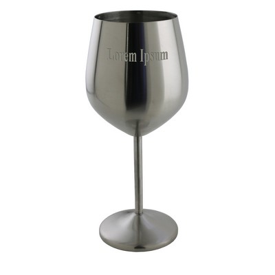 19 Oz. Sera™ Stainless Steel Claret Wine Glass