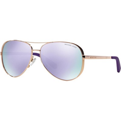 Michael Kors® Women's Purple Pilot Sunglasses