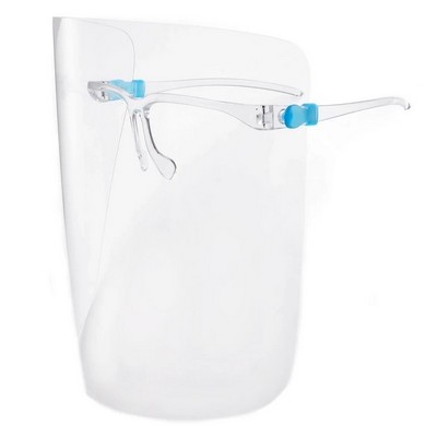 Face Shield w/ Glasses Frame