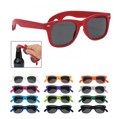 Sunglasses with Bottle Opener