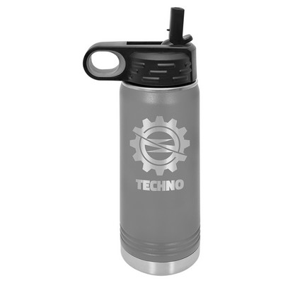 20 Oz. Dark Gray Polar Camel Water Bottle