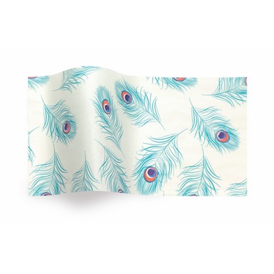 All Occasion Peacock Wrapping Tissue (20"x30")