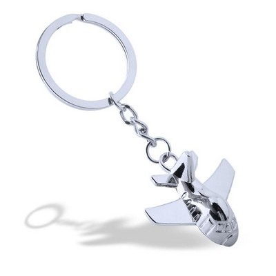 Metal Plane Shape Keychain