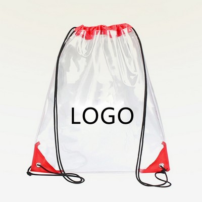 Clear Drawstring Backpack