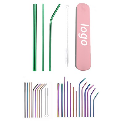 Reusable Stainless Steel Straw Kit