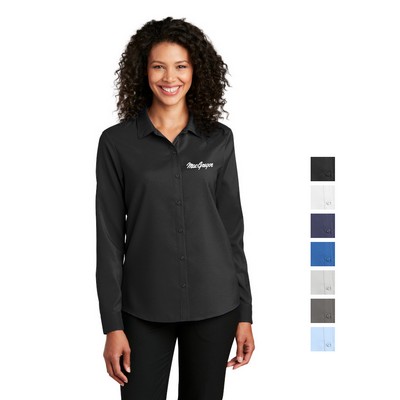 Port Authority ® Ladies Long Sleeve Performance Staff Shirt