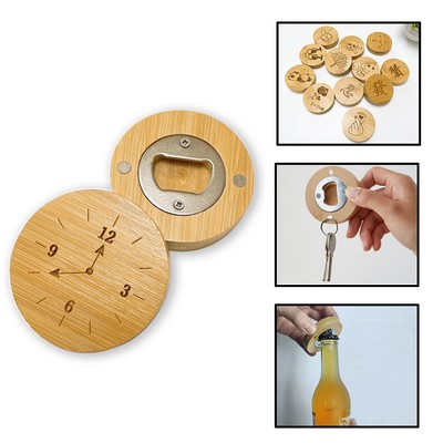 Bamboo Bottle Opener