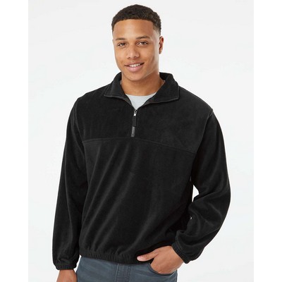 Burnside® Polar Fleece Quarter Zip Pullover