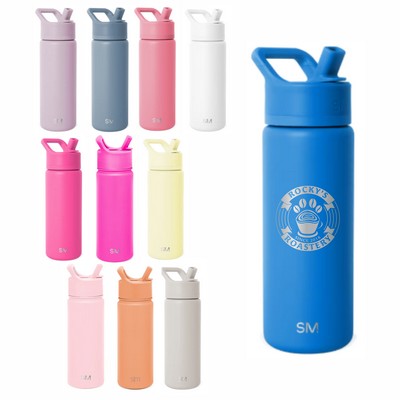 18 Oz. Simple Modern® Summit Water Bottle With Straw Lid