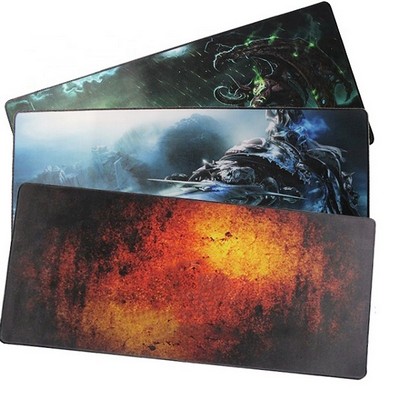 Extended Gaming Anti-Fray Cloth Rubber Based Mouse Pad