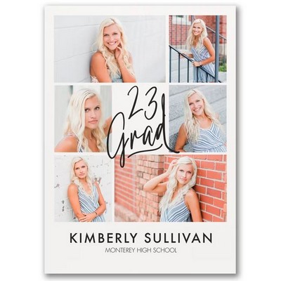 Photo Assortment Graduation Invitation