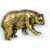 Bear Stock Casting Lapel Pin