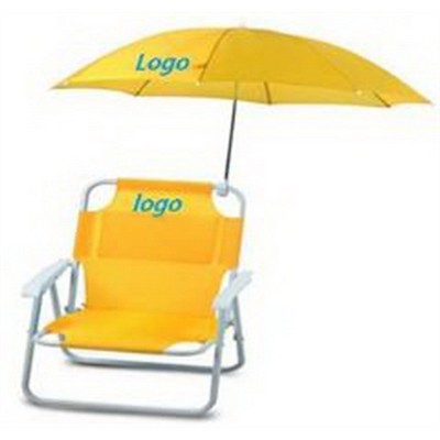 Kids Beach Chair with Sunshade parasol