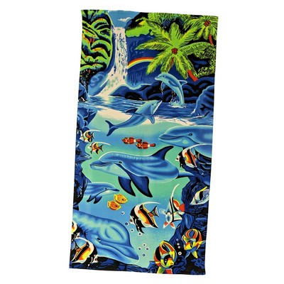 28" x 58" Microfiber Beach Towel