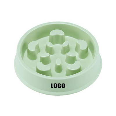 18cm Slow Eating Plastic Pet Treat Bowl Food Tray