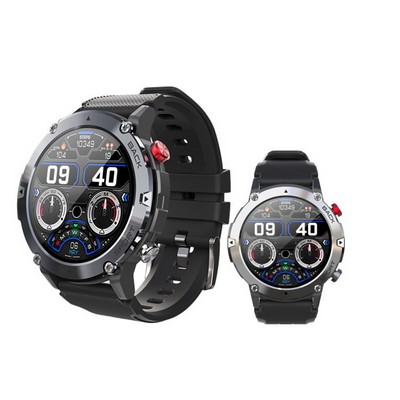 C21 Waterproof Heart Rate BT Calling Smart Watch