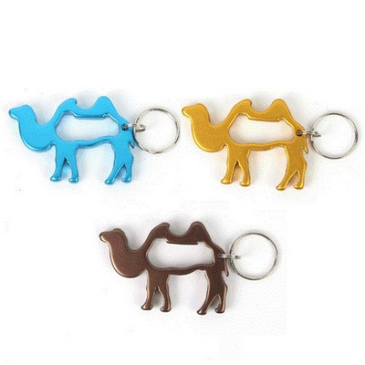 Hollow Camel Bottle Opener Keychain