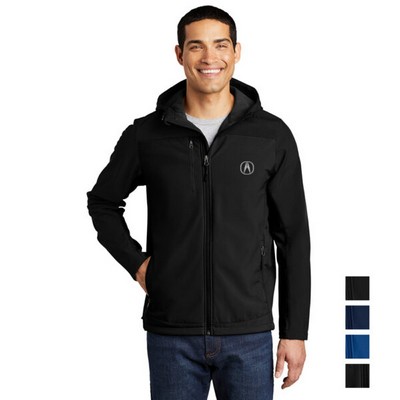 Port Authority® Hooded Core Soft Shell Jacket