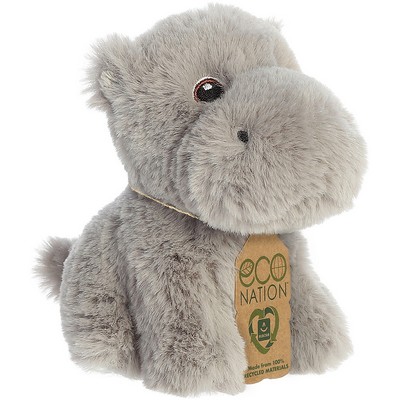 5" Mini Eco Hippopotamus Stuffed Animal