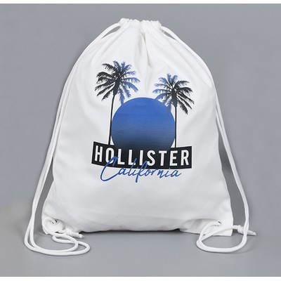 Canvas Gym Drawstring Bag