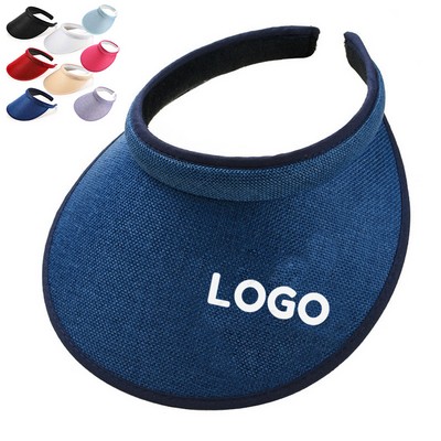 Women Summer Straw Sun Visor