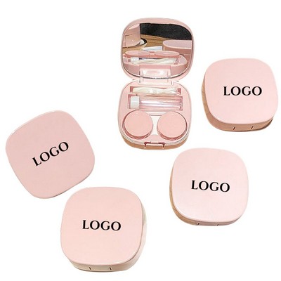 Candy Color Travel Contact Lens Case Kit