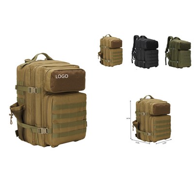 Military Tactical Backpacks W/ Bottle Holder