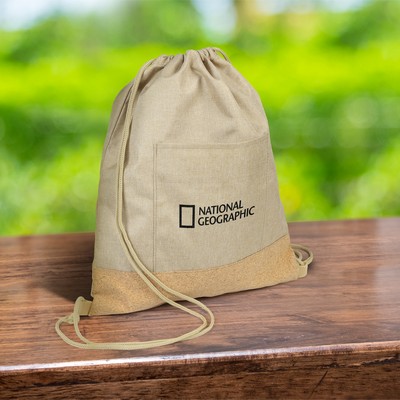 Cork Drawstring Bag