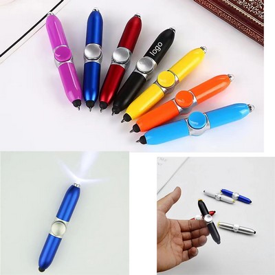 Rotating Ball Pen with Light