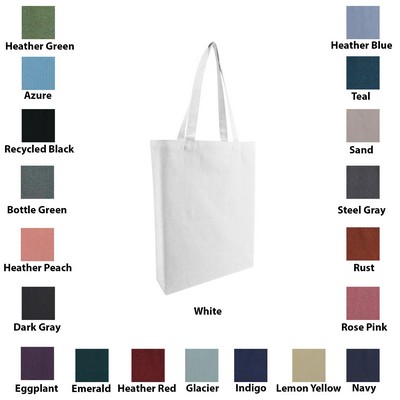 Midweight Recycled Canvas Gusseted Tote Colors- Bundle of 144-600+ Units