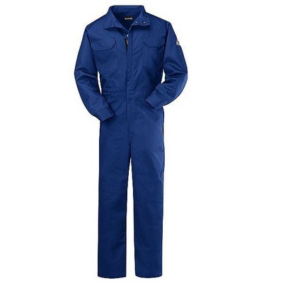 Bulwark™ Men's Premium Deluxe Flame Resistant Coverall - Royal Blue