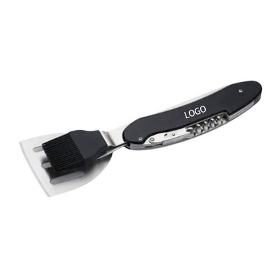 BBQ Multi-Tool Spatula Fork Brush