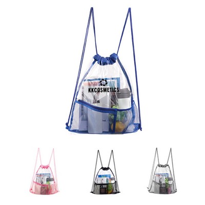 Clear Drawstring Backpack