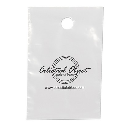 9 1/2W x 14H Doorknob Bag - Flexo Ink Print