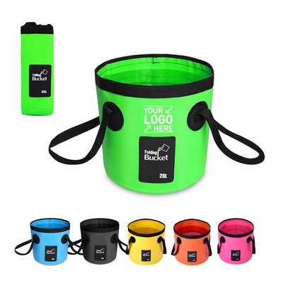 20L Collapsible Water Bucket