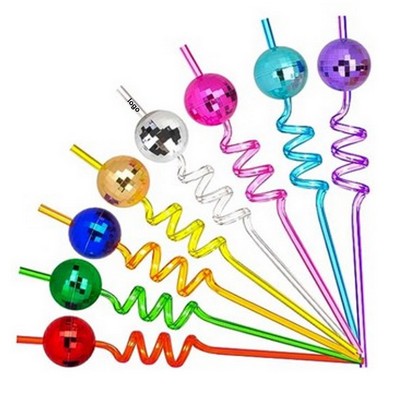 Disco Ball Straw (direct import)