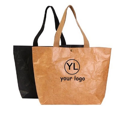 Reusable Waterproof Tyvek Paper Tote Shopping Bag