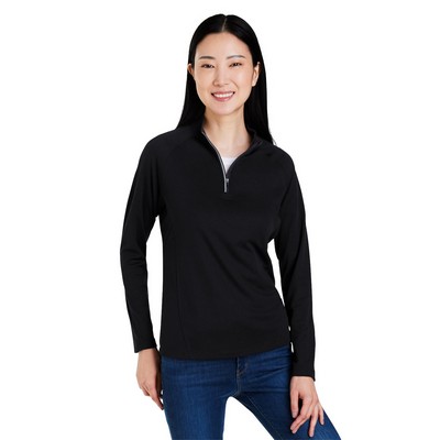 CORE 365 Ladies' Origin Performance Pique Quarter-Zip